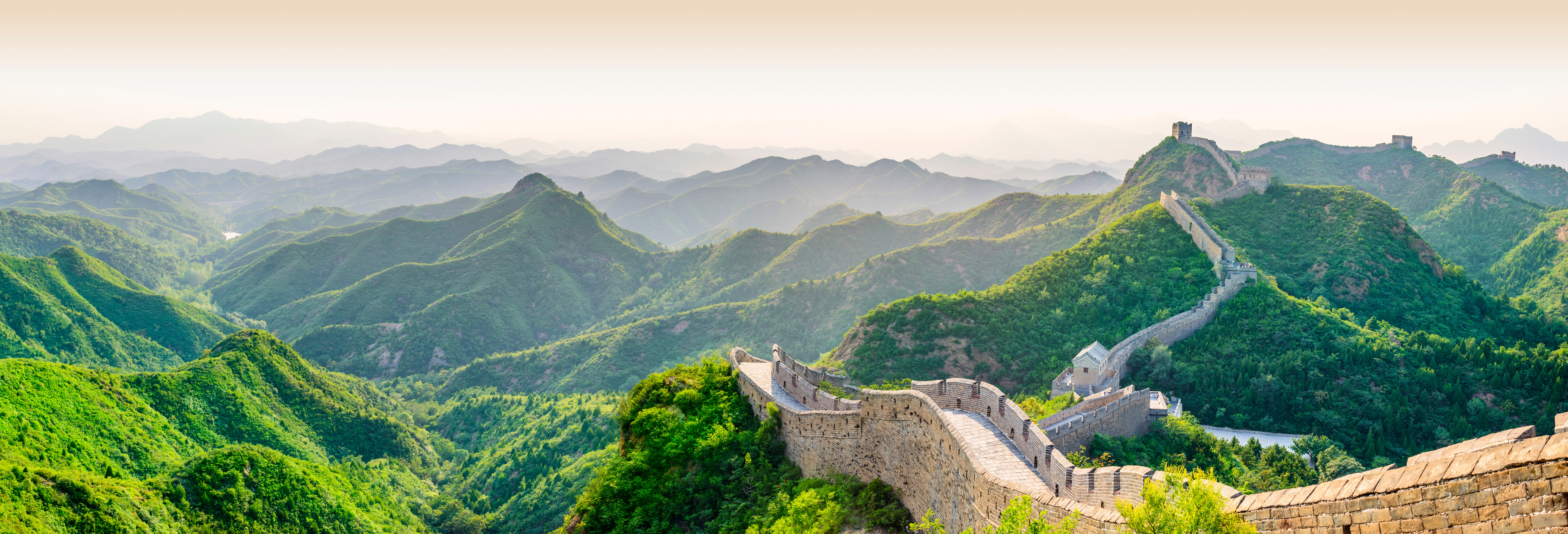 The Great Wall of China.